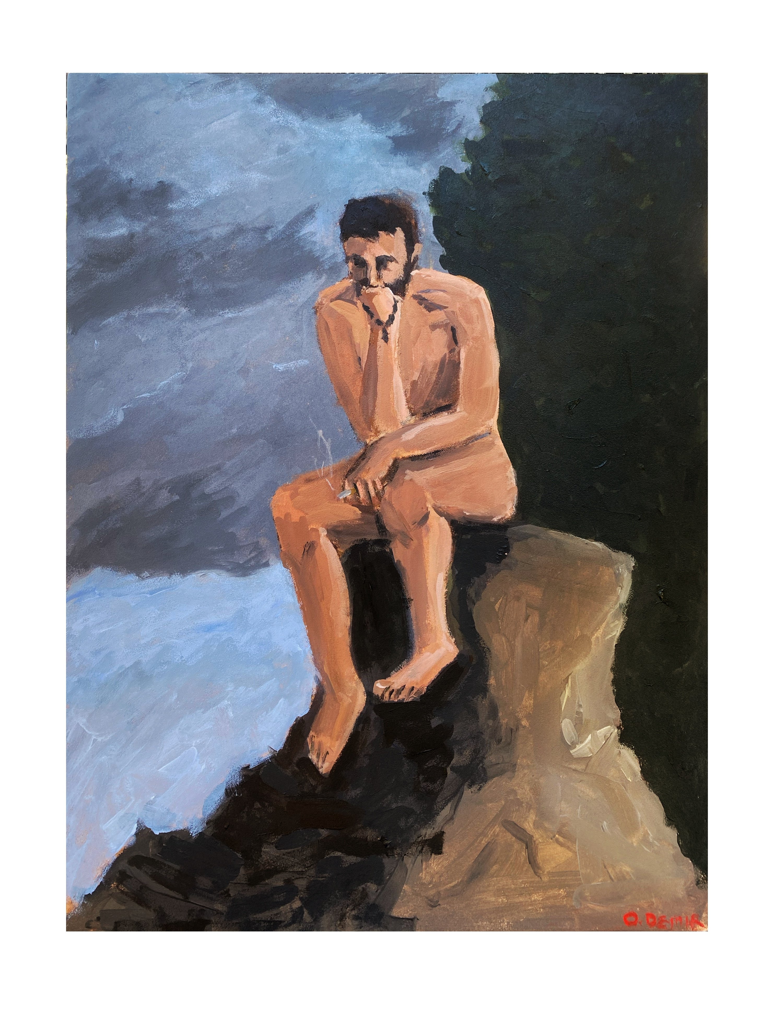 Thinker in the Storm